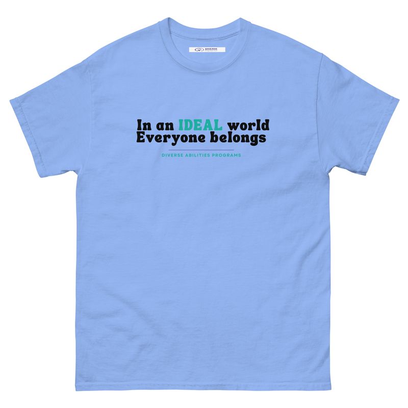 IDEAL Inclusion Tee – Light Colours (Unisex S–5XL) IDEAL Inclusion Tee – Light Colours (Unisex S–5XL)