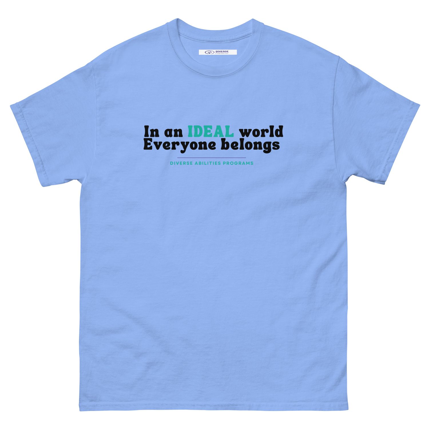 IDEAL Inclusion Tee – Light Colours (Unisex S–5XL) IDEAL Inclusion Tee – Light Colours (Unisex S–5XL)