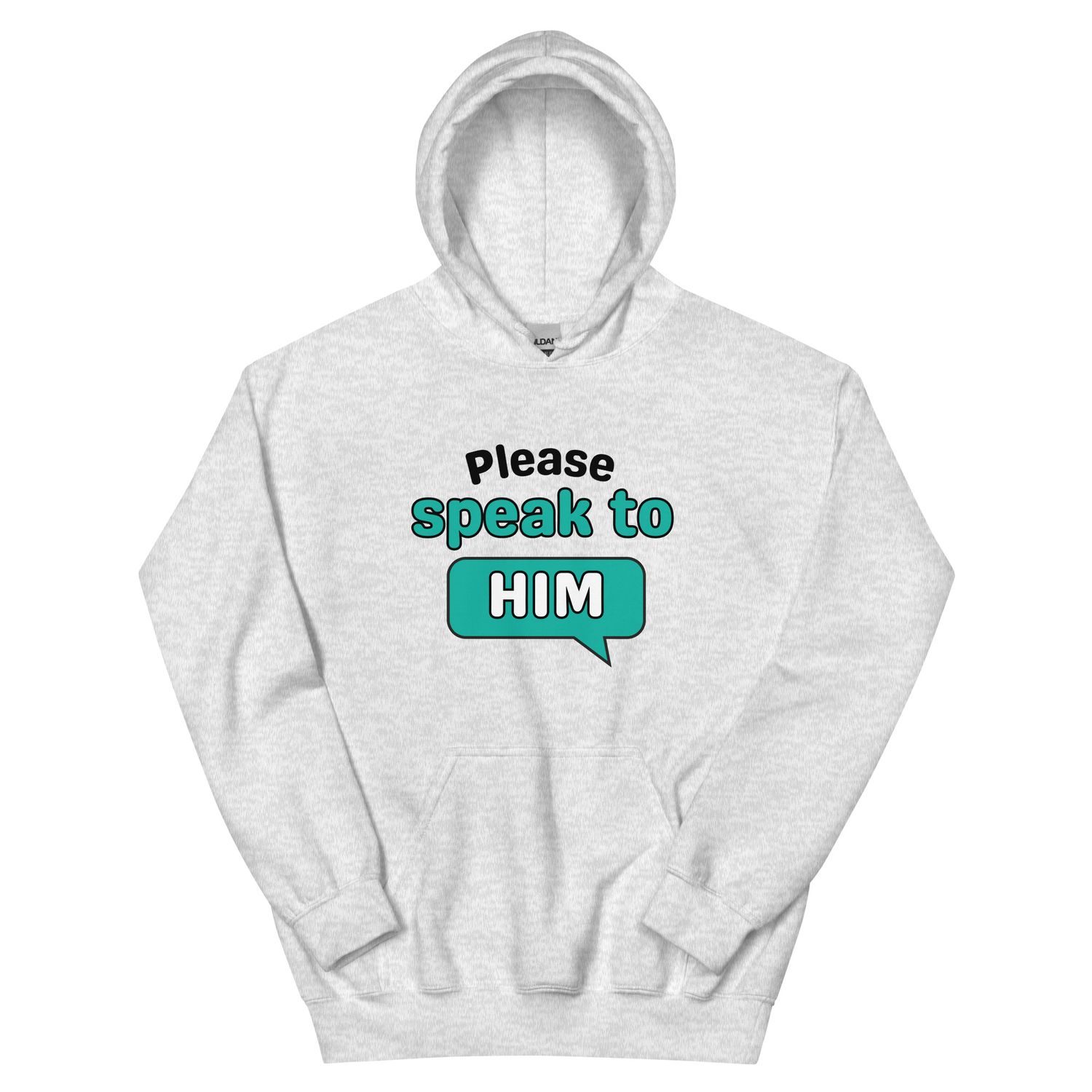 Say Hello to HIM Disability Awareness Hoodie – Light Colours (Unisex S–5XL)