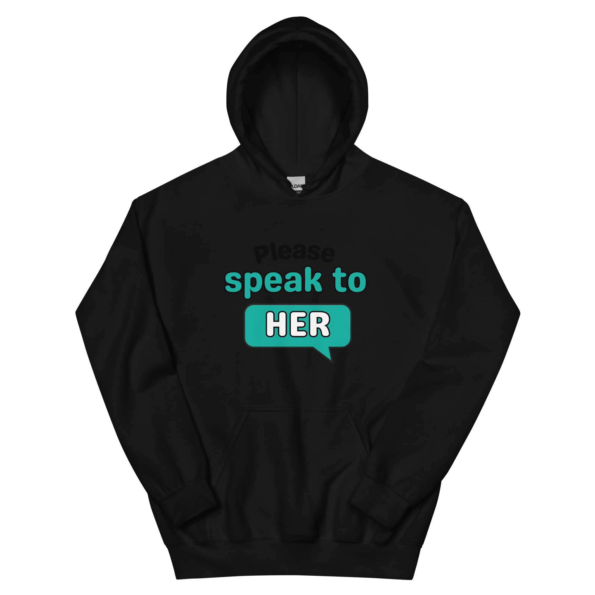 Say Hello to HER Disability Awareness Hoodie – Light Colours (Unisex S–5XL)