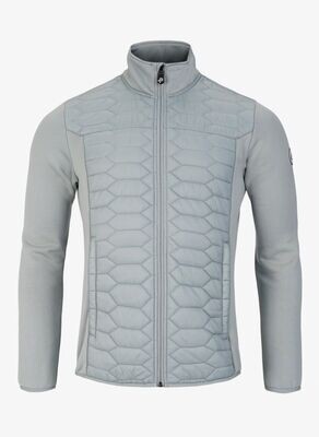 Levo Quilted Zip, Light Grey Aluminium Levo Quilted Zip, Light Grey Aluminium