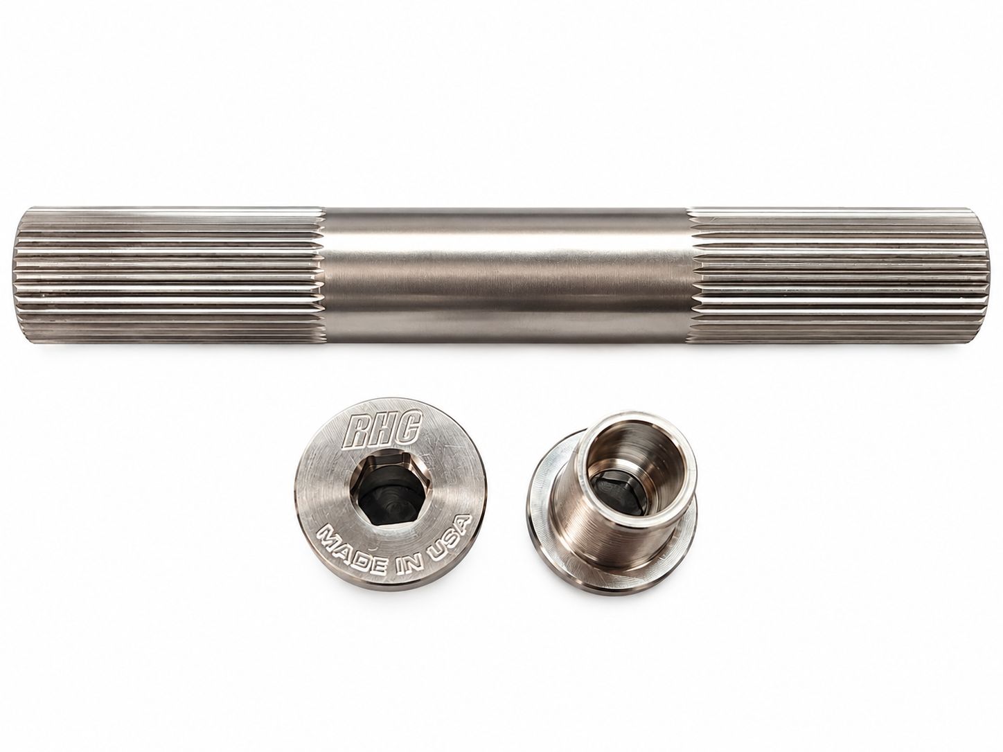 SUPERLITE HEAT TREATED TITANIUM CRANKS SPINDLES