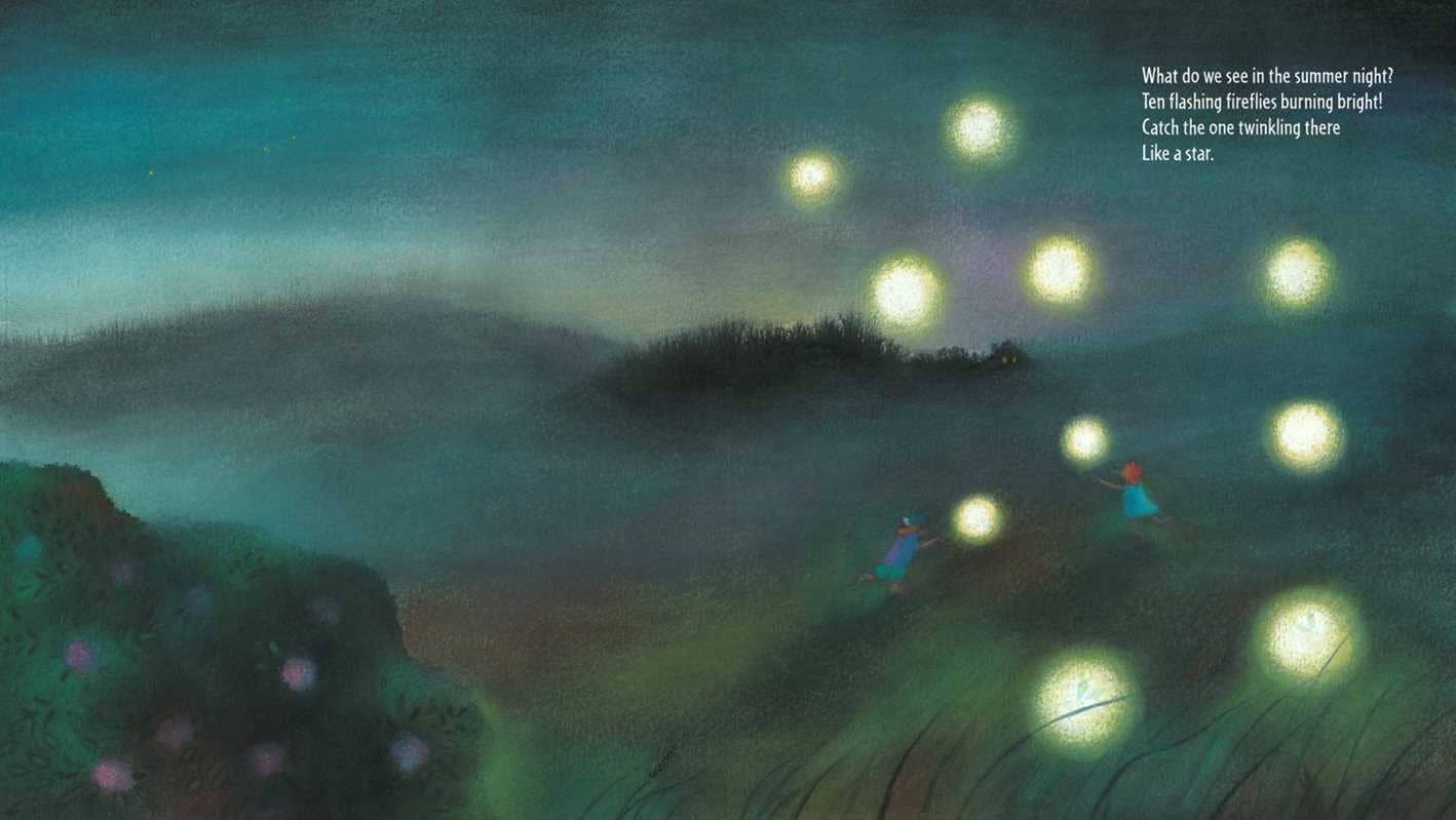 Ten Flashing Fireflies by Philemon Sturges