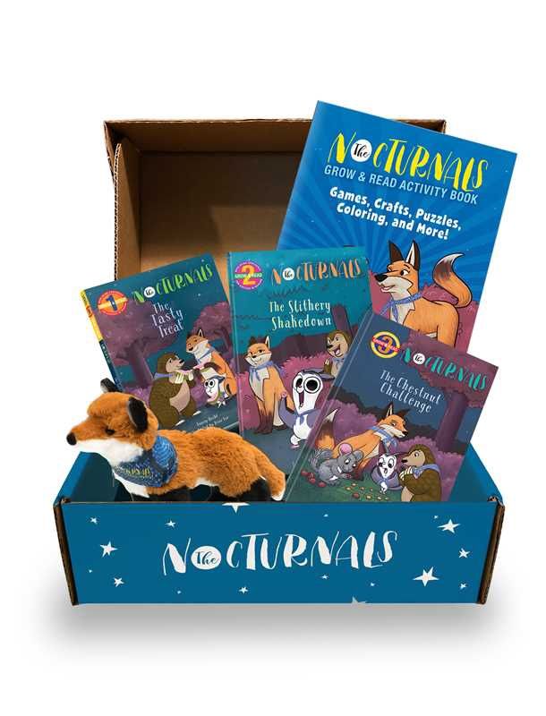 Nocturnals Grow &amp; Read Activity Box by Tracey Hecht