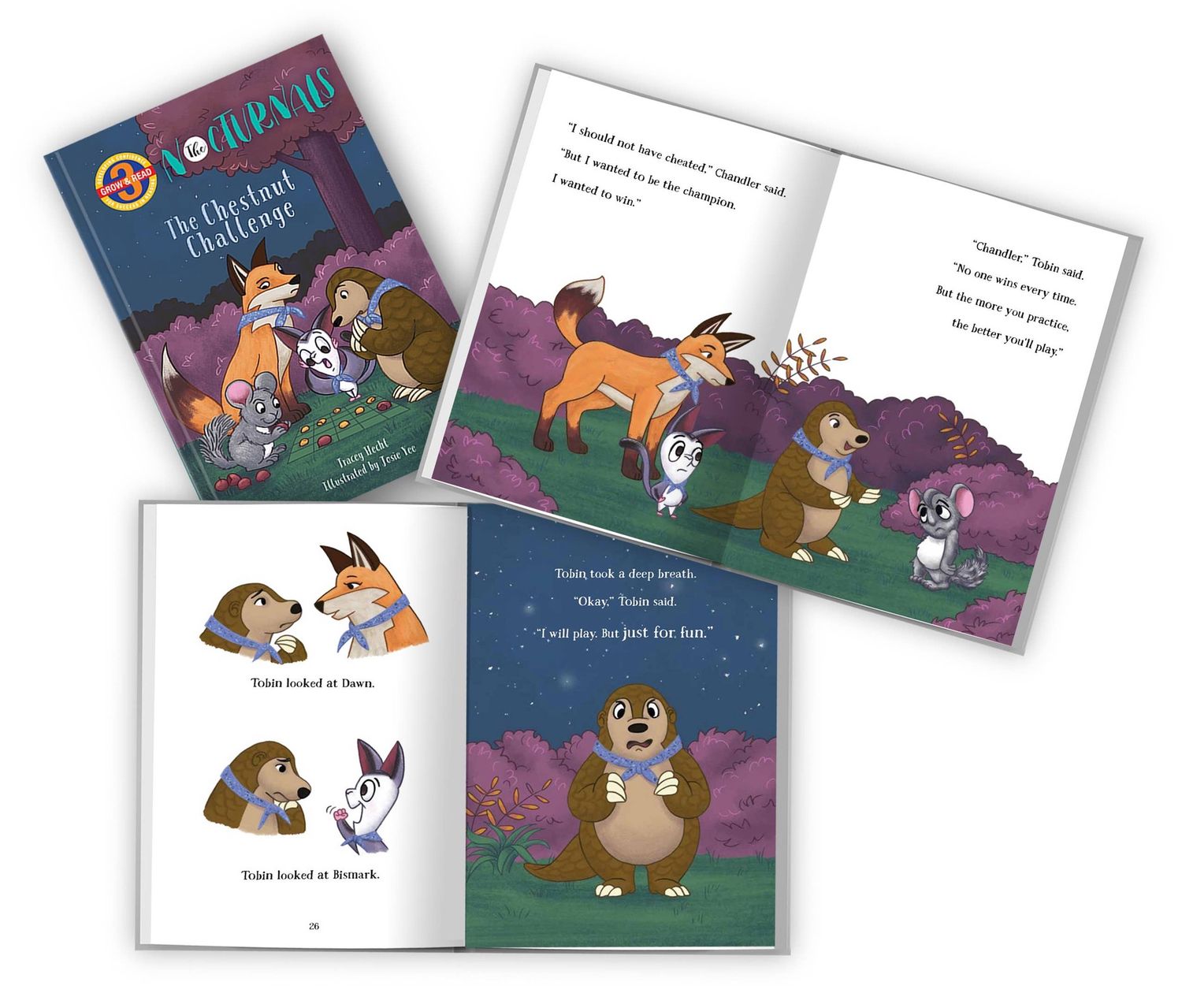 Nocturnals Grow &amp; Read Activity Box by Tracey Hecht