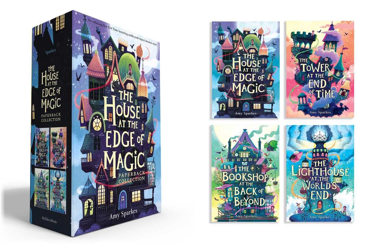 House at the Edge of Magic Paperback Collection (Boxed Set) by Amy Sparkes