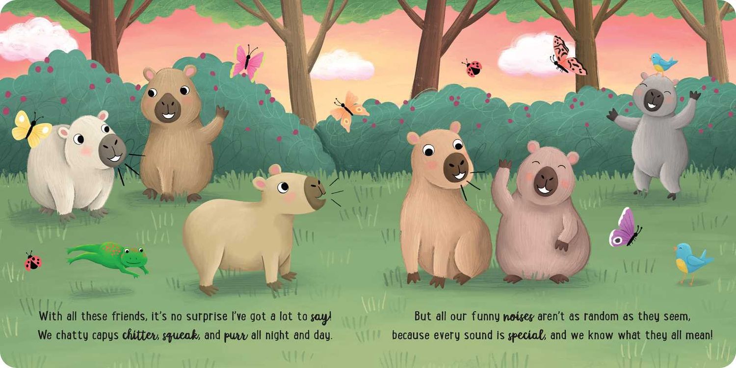 I Love Being a Capybara: Padded Board Book by Em Bruce