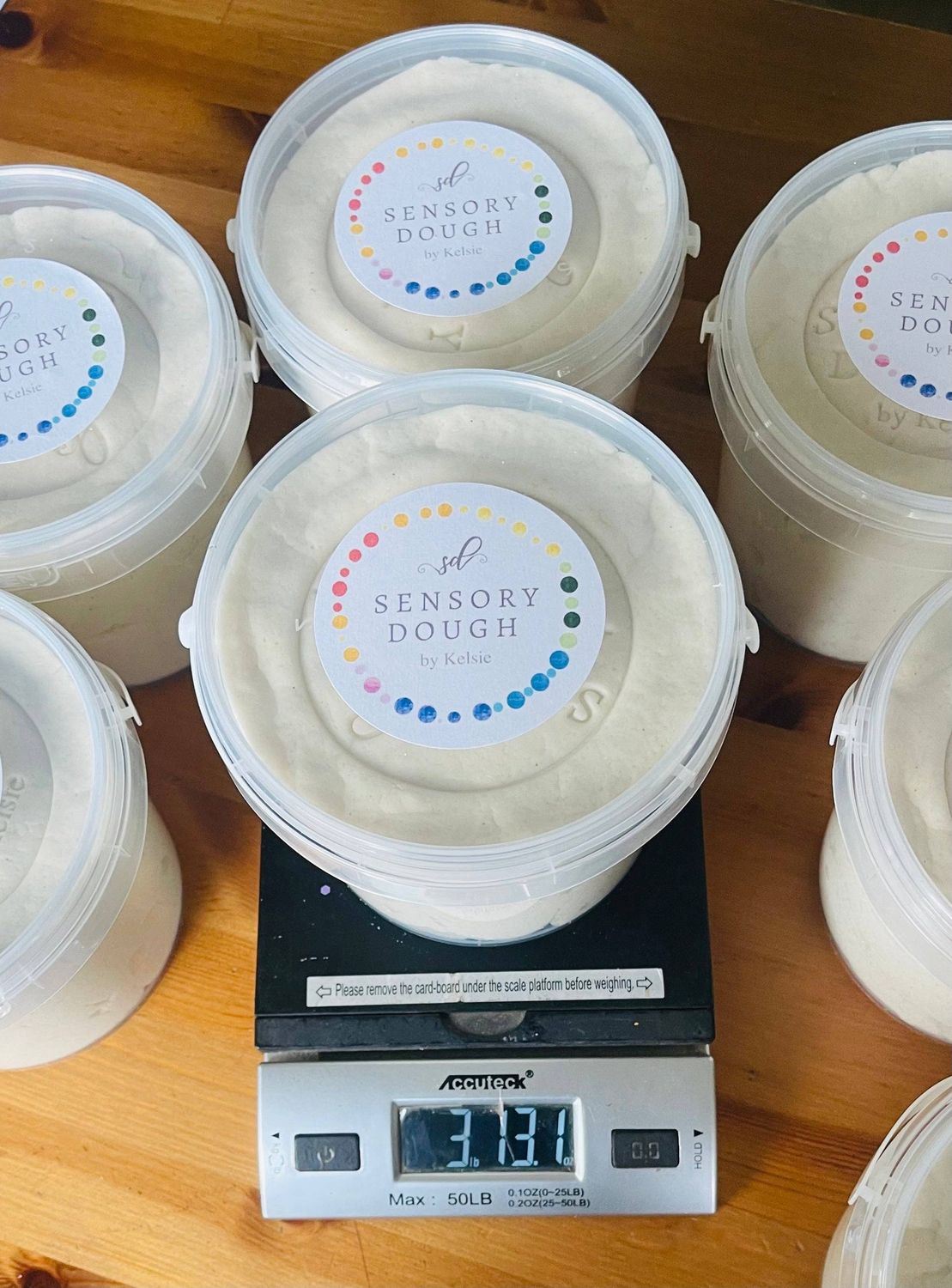 Jumbo Sensory Dough Buckets!