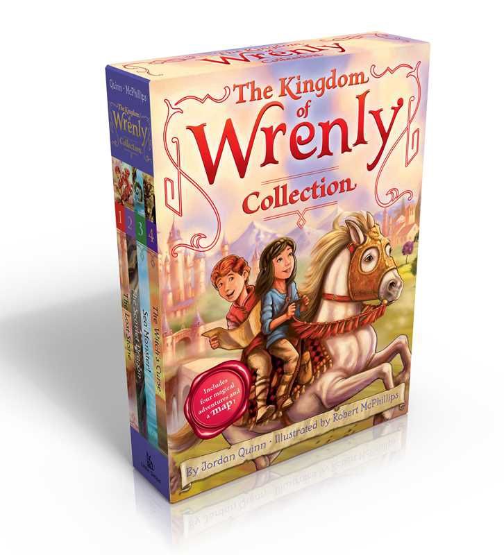 Kingdom of Wrenly Collection (Includes four magical adventures and a map!) (Boxed Set) by Jordan Quinn