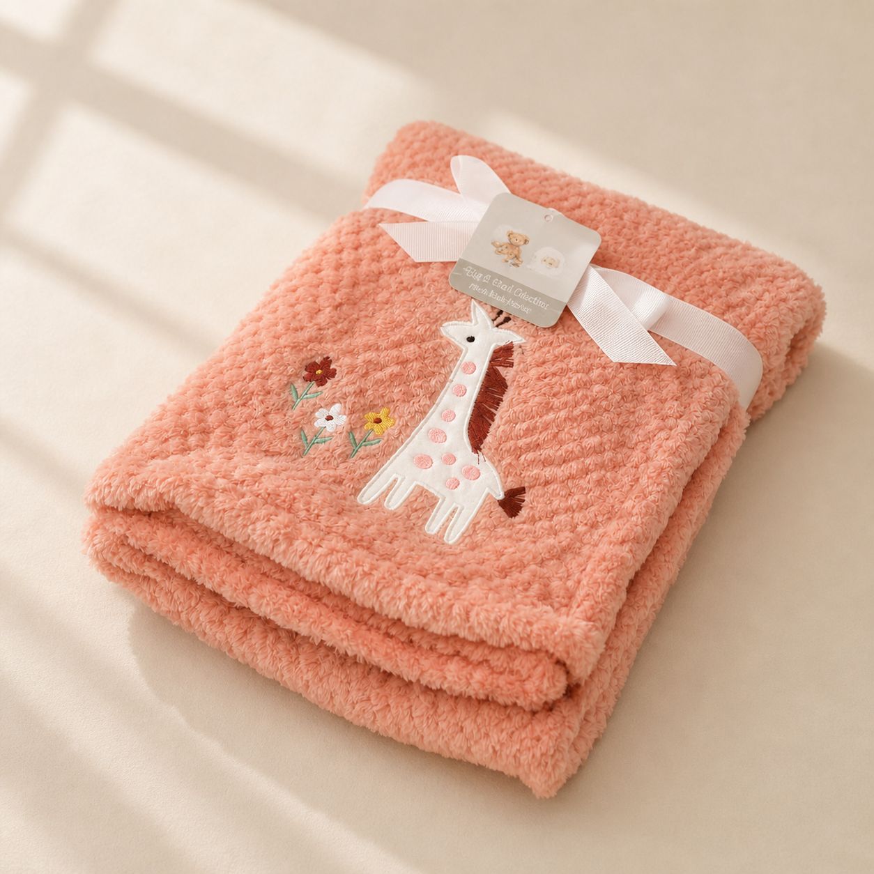 René Rofé® Super Soft Popcorn Plush Baby Blanket