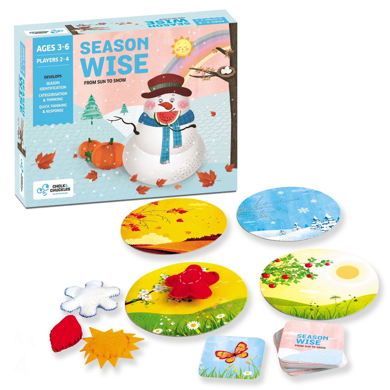 Chalk &amp; Chuckles Season Wise Learning Game