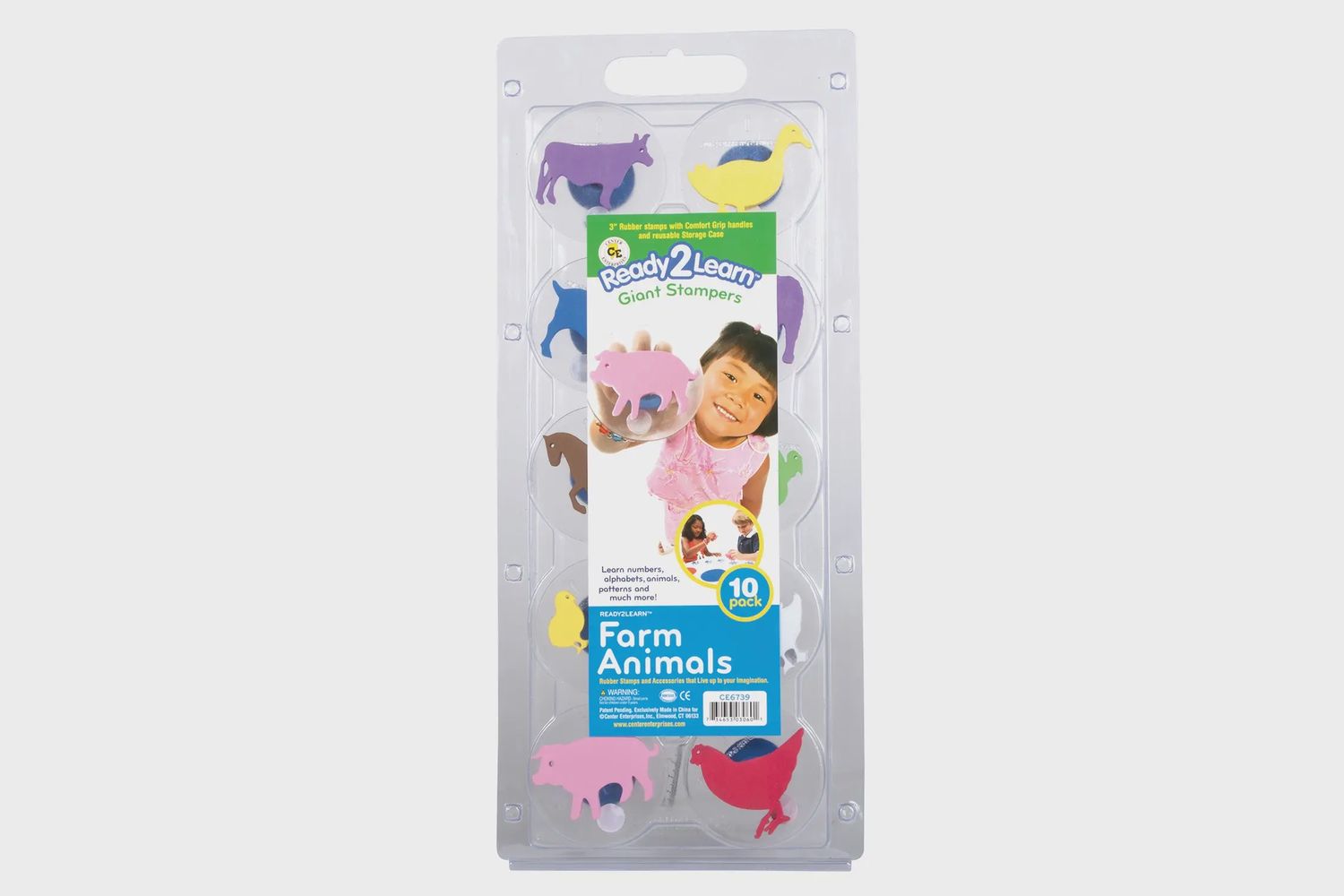 Giant Stampers - Farm Animals - Set of 10