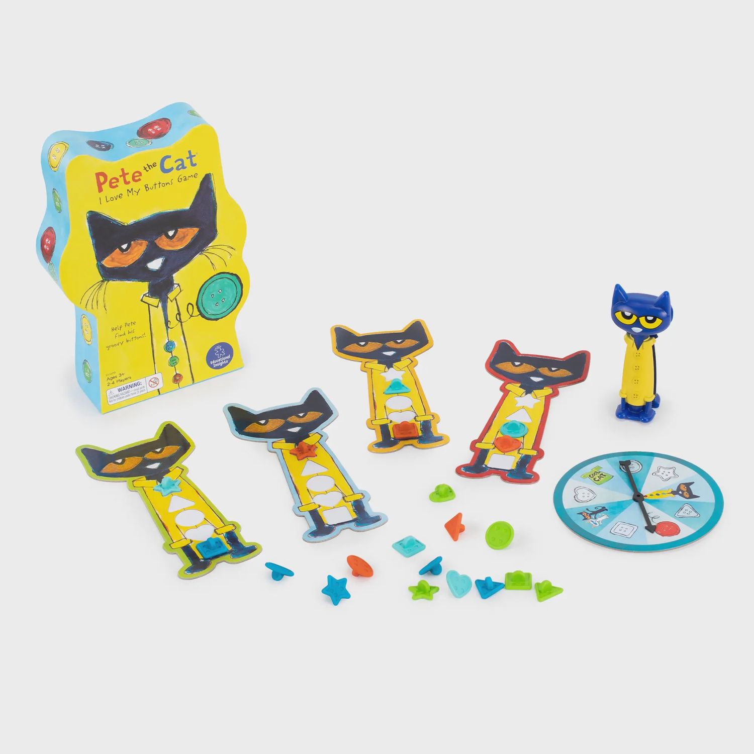Pete the Cat® I Love My Buttons Game