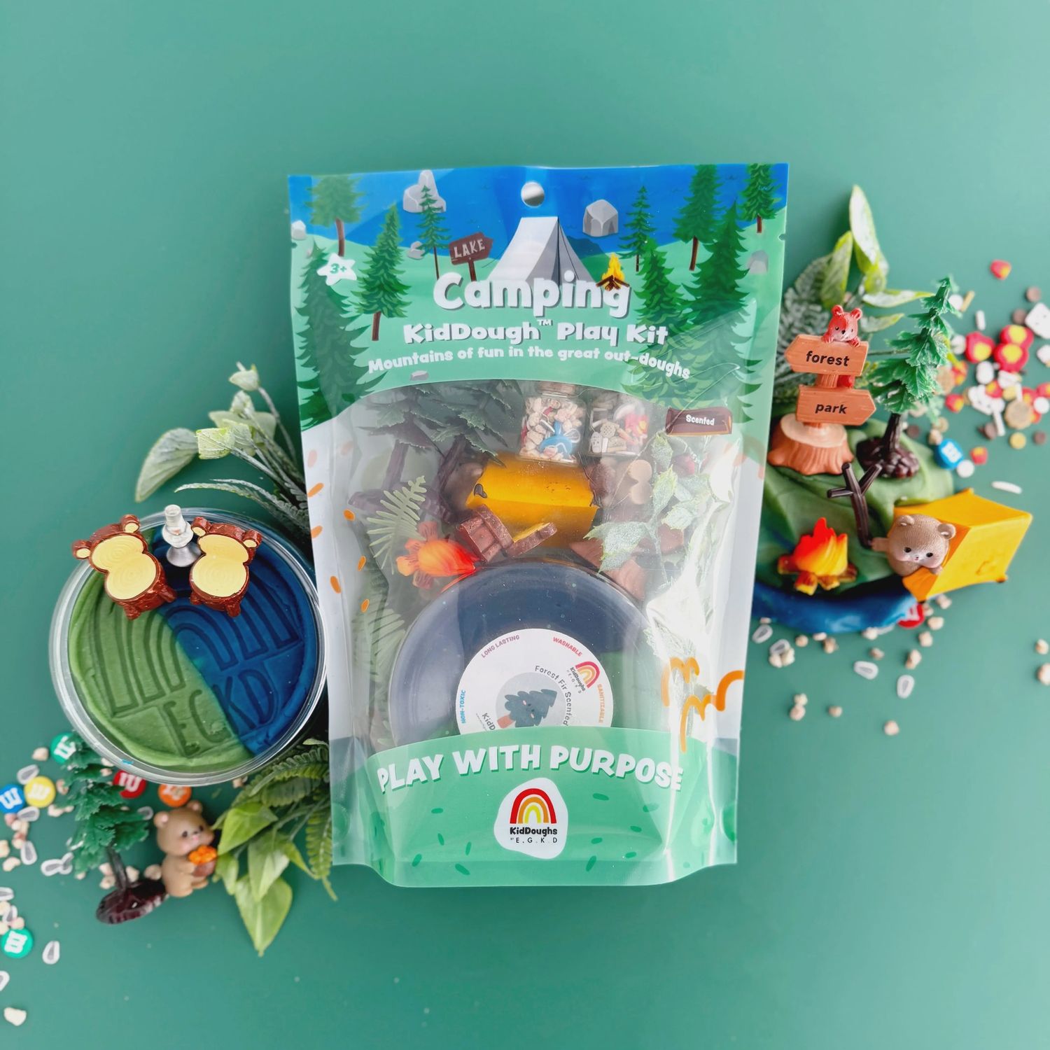 Camping KidDough Play Kit