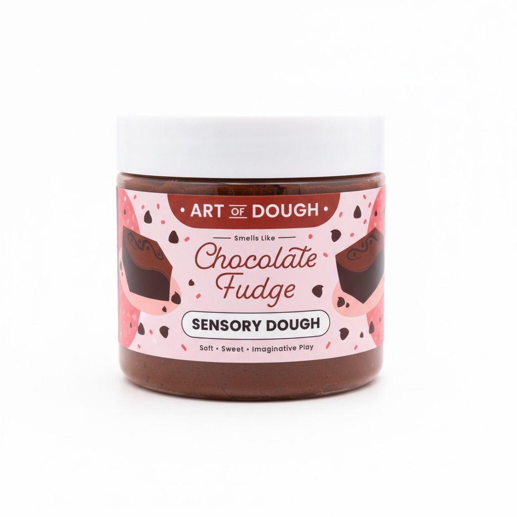 Chocolate Fudge Sensory Dough