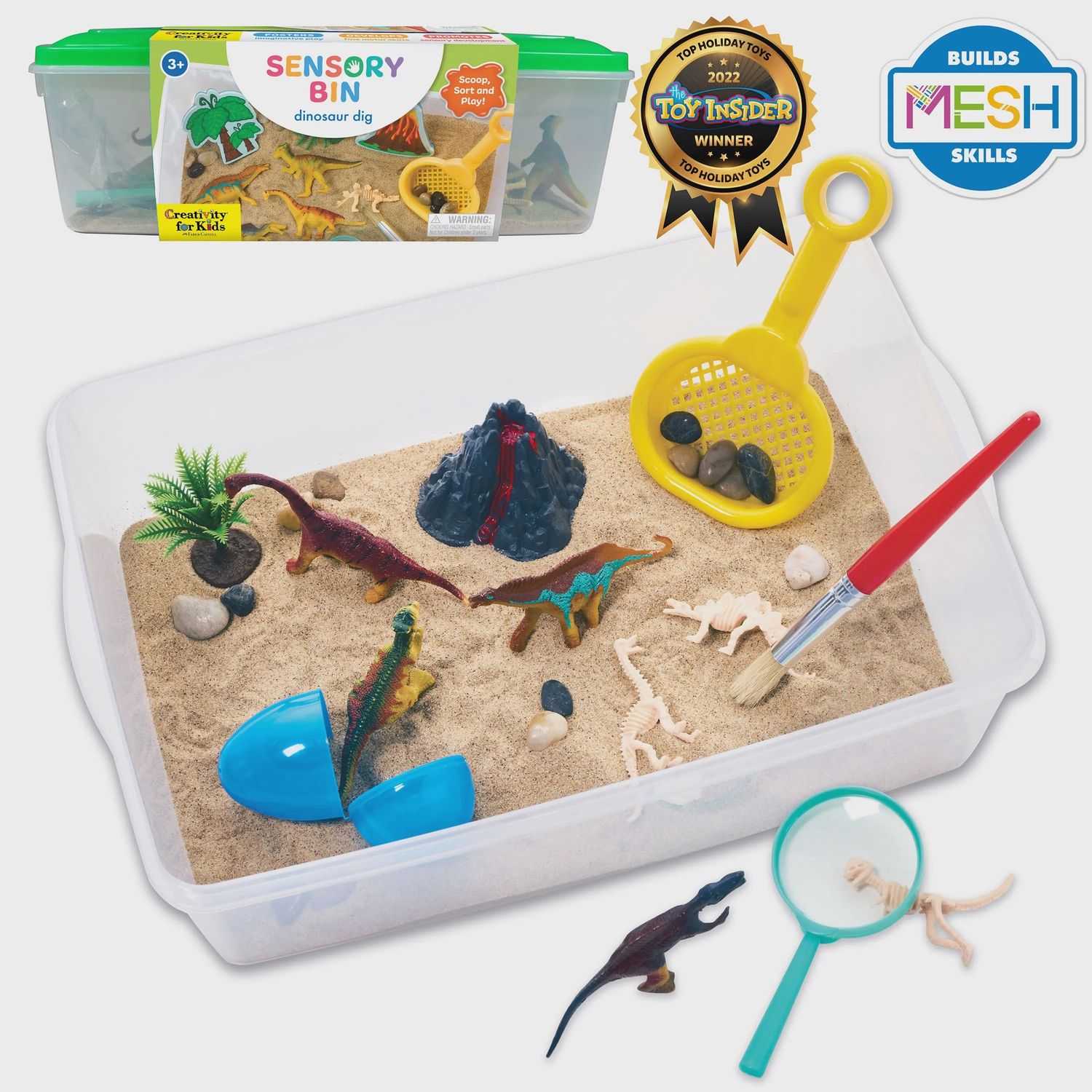 Copy 1 of Sensory Bin Dinosaur Dig Activity Bin for Kids