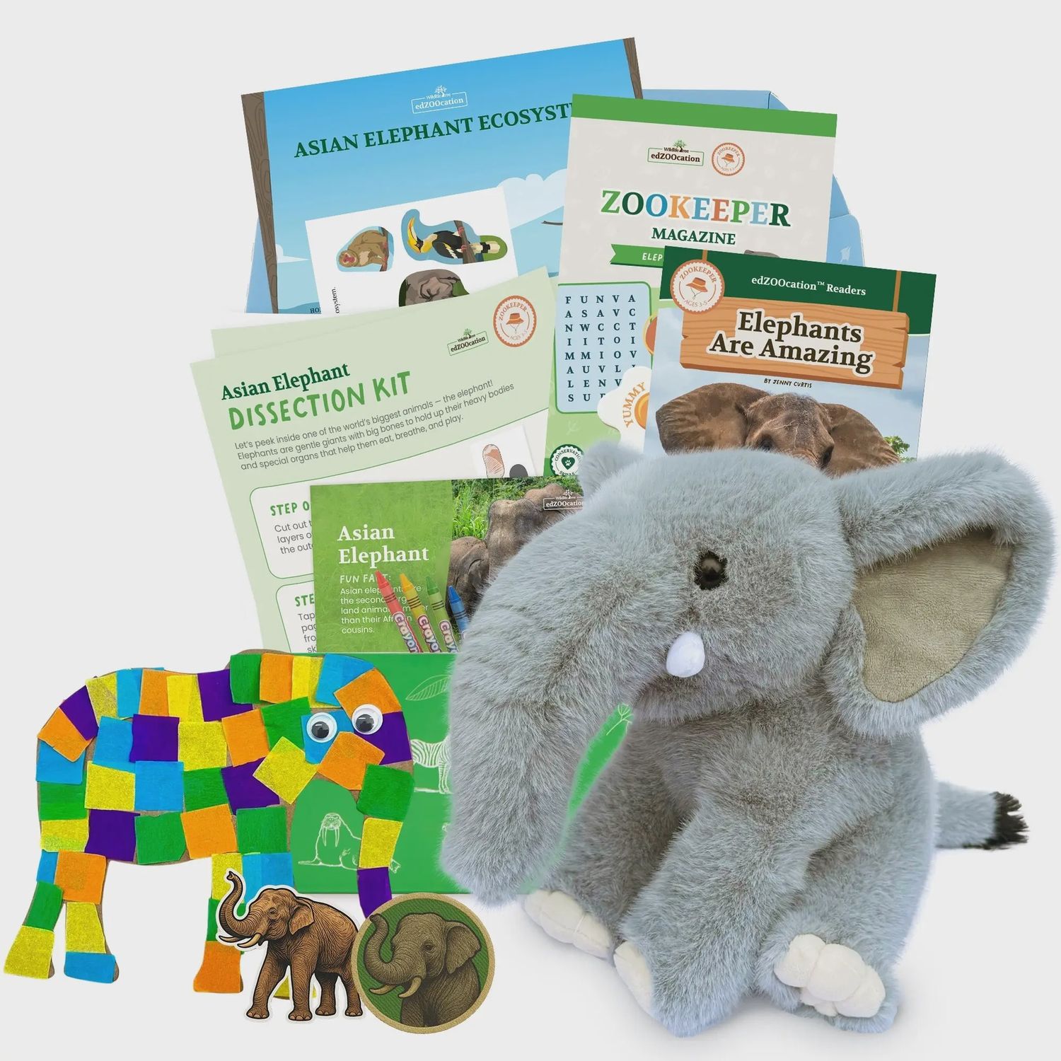 Elephant Zookeeper Box (Ages 3-5)