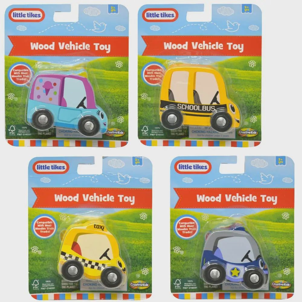 Little Tikes Assorted Wooden Vehicles