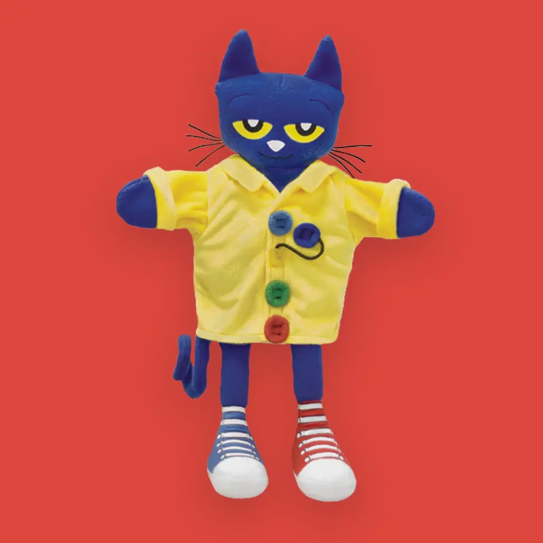 Pete The Cat Groovy Buttons Puppet