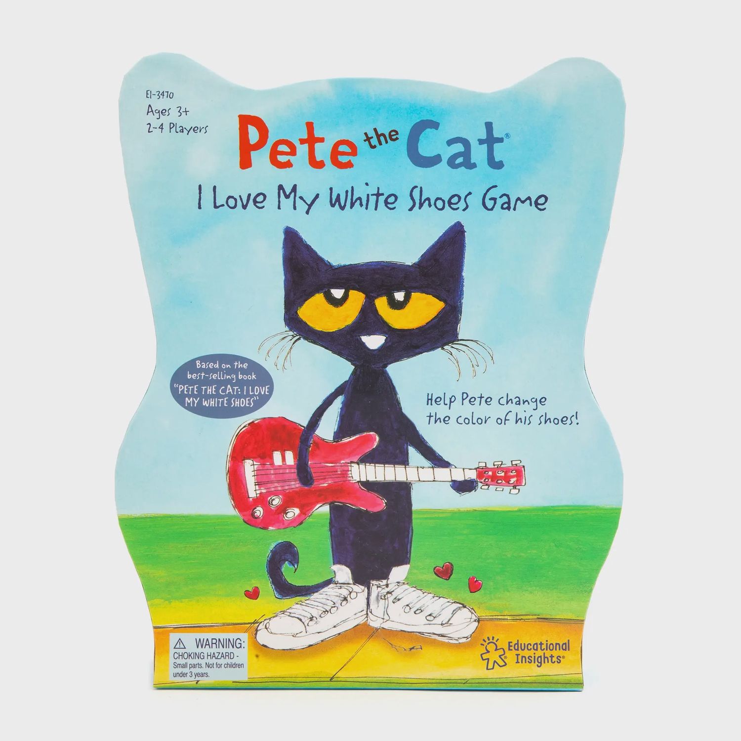 Pete the Cat® I Love My White Shoes Game