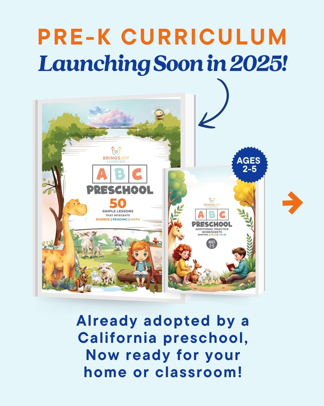 Pre-Kindergarten (Ages 2 - 5)