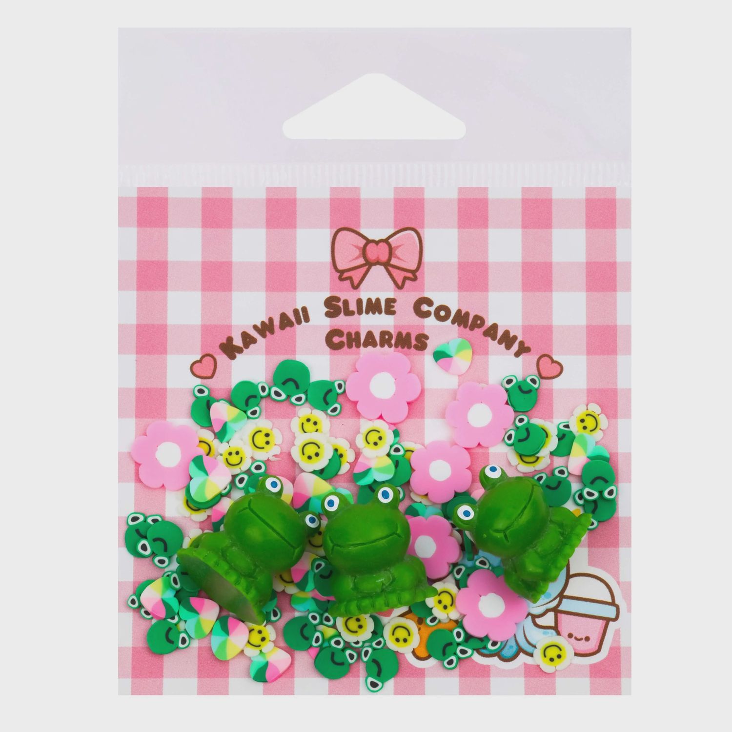 Frogger Friends Slime Toppings Charm Bag (12pcs/case)