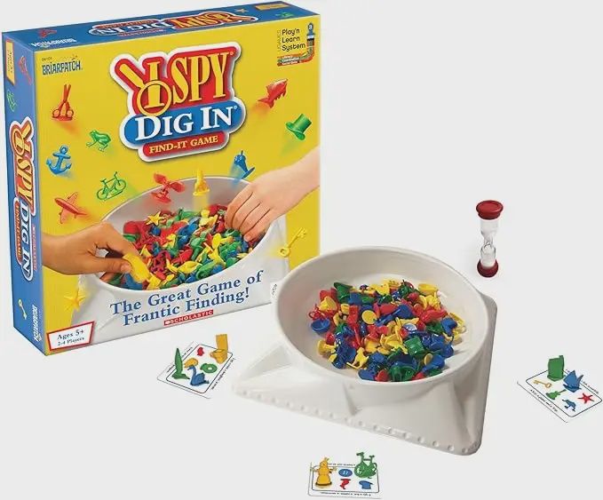 I Spy Dig In - Frantic Finding Sensory Fun