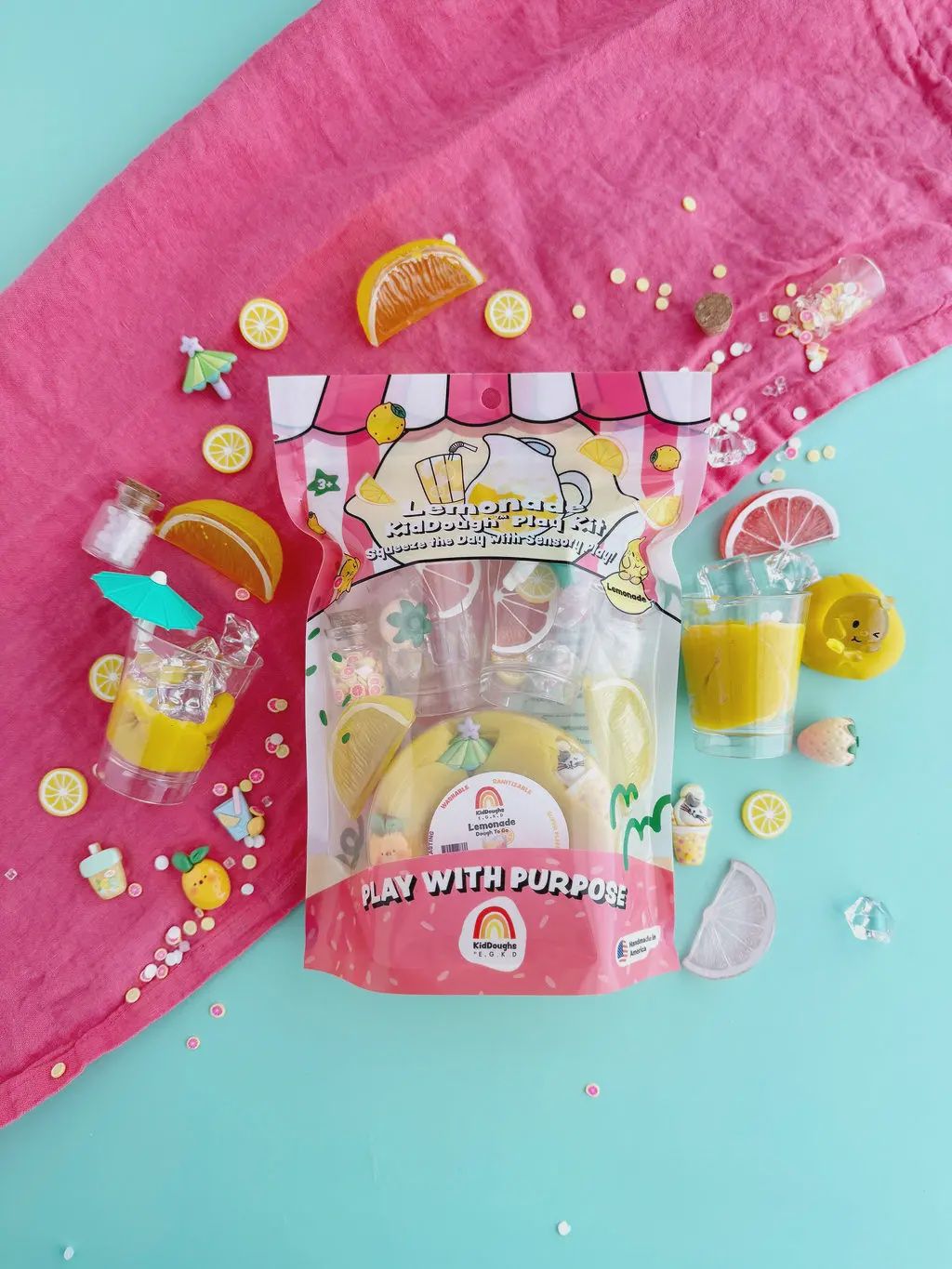 Lemonade KidDough Play Kit