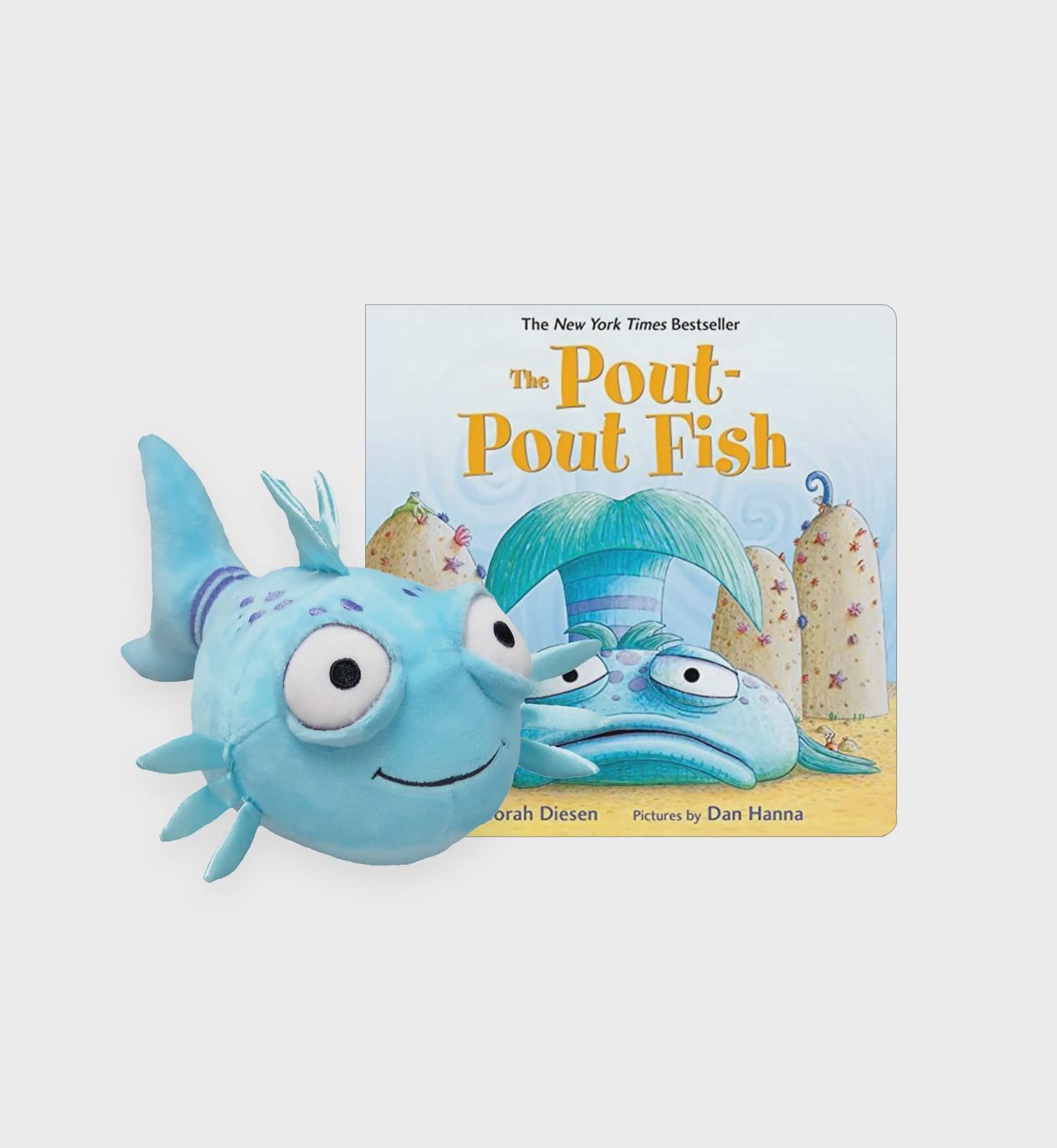 Pout-Pout Fish Plush with board book