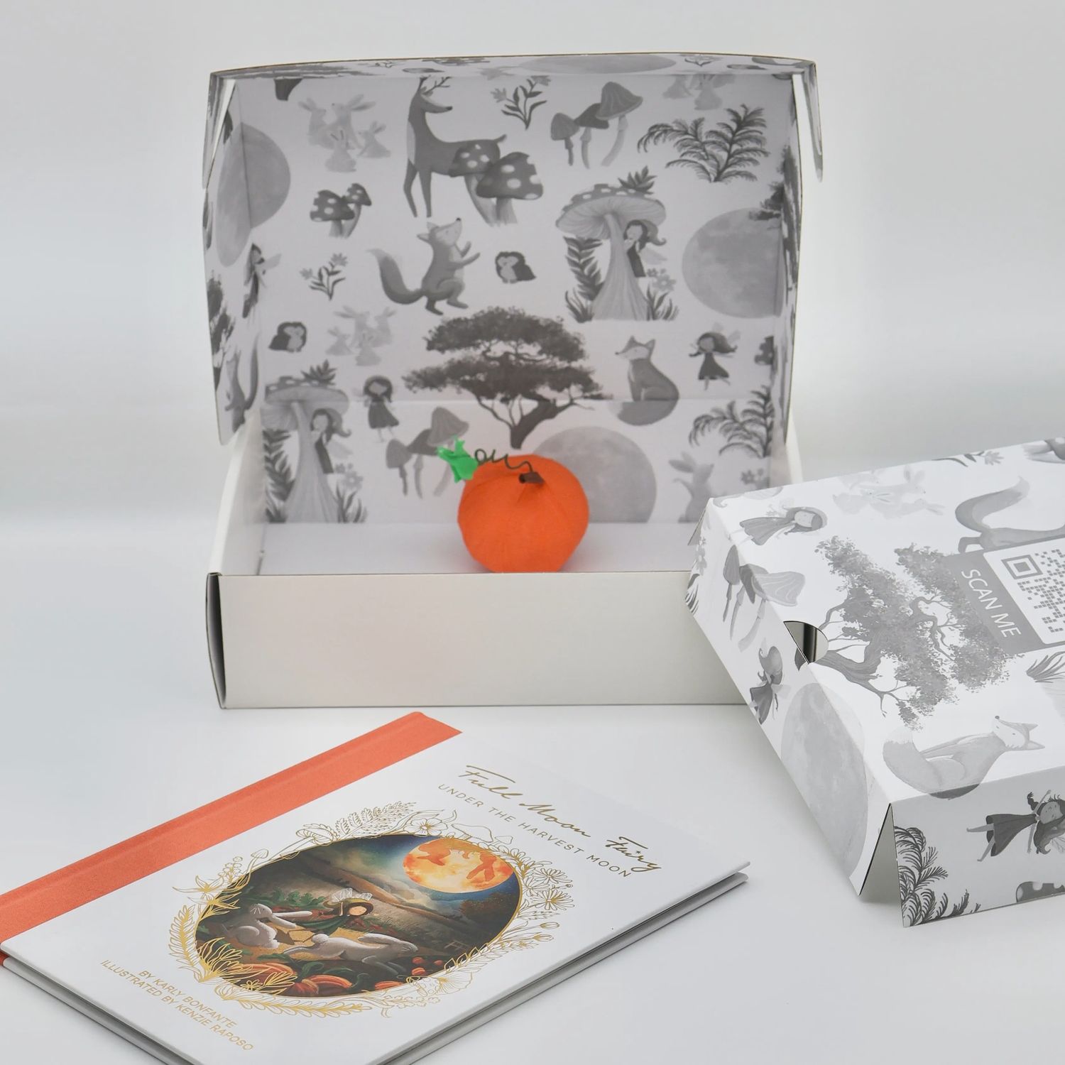 Under the Harvest Moon (September) + Unraveling Pumpkin Surprise Ball Kit