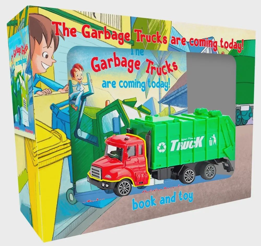 Garbage Trucks are Coming Gift Set