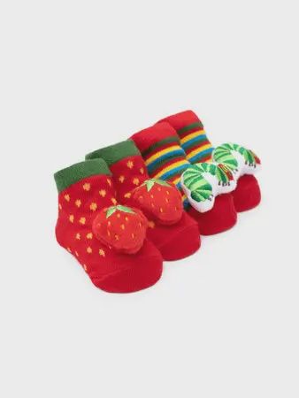 World of Eric Carle: The Baby Socks 2-Pack - 0-12 months