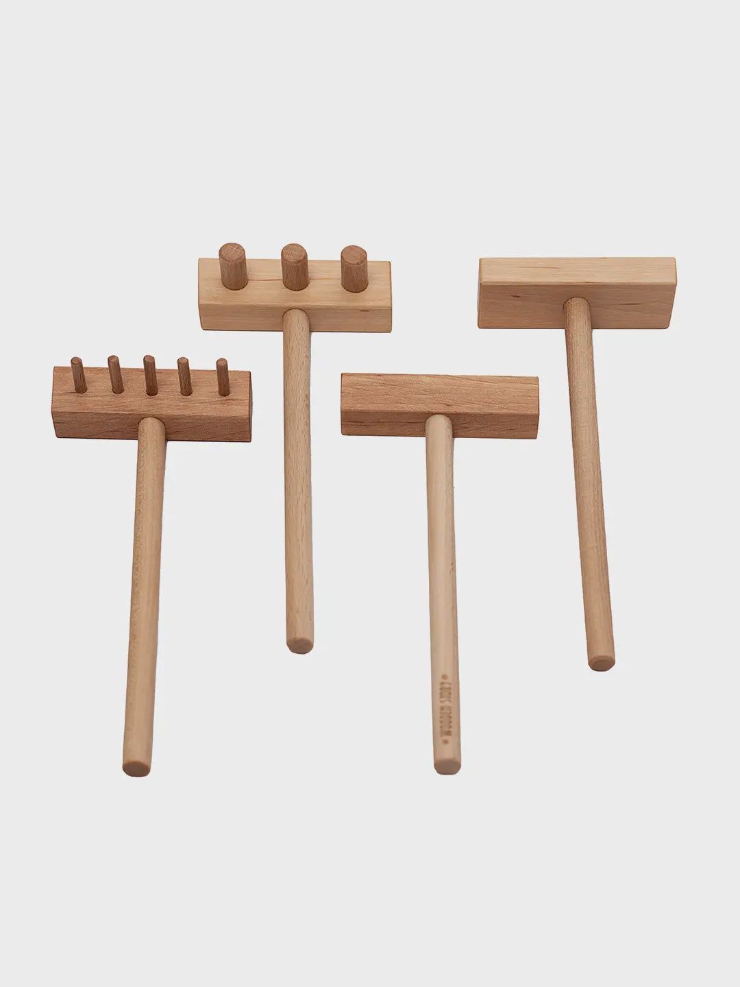 Wooden Story - Montessori Sand Tray Accessories 4 pcs