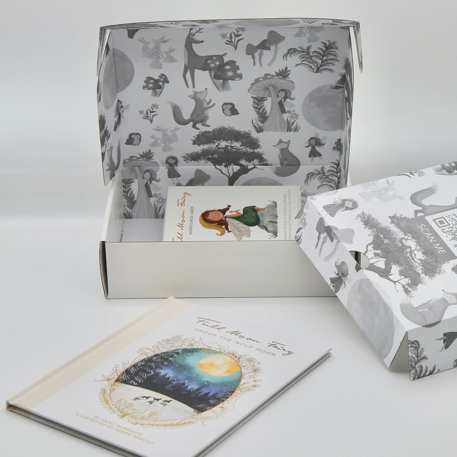 Under the Wolf Moon (January) + Mindfulness Cards Kit