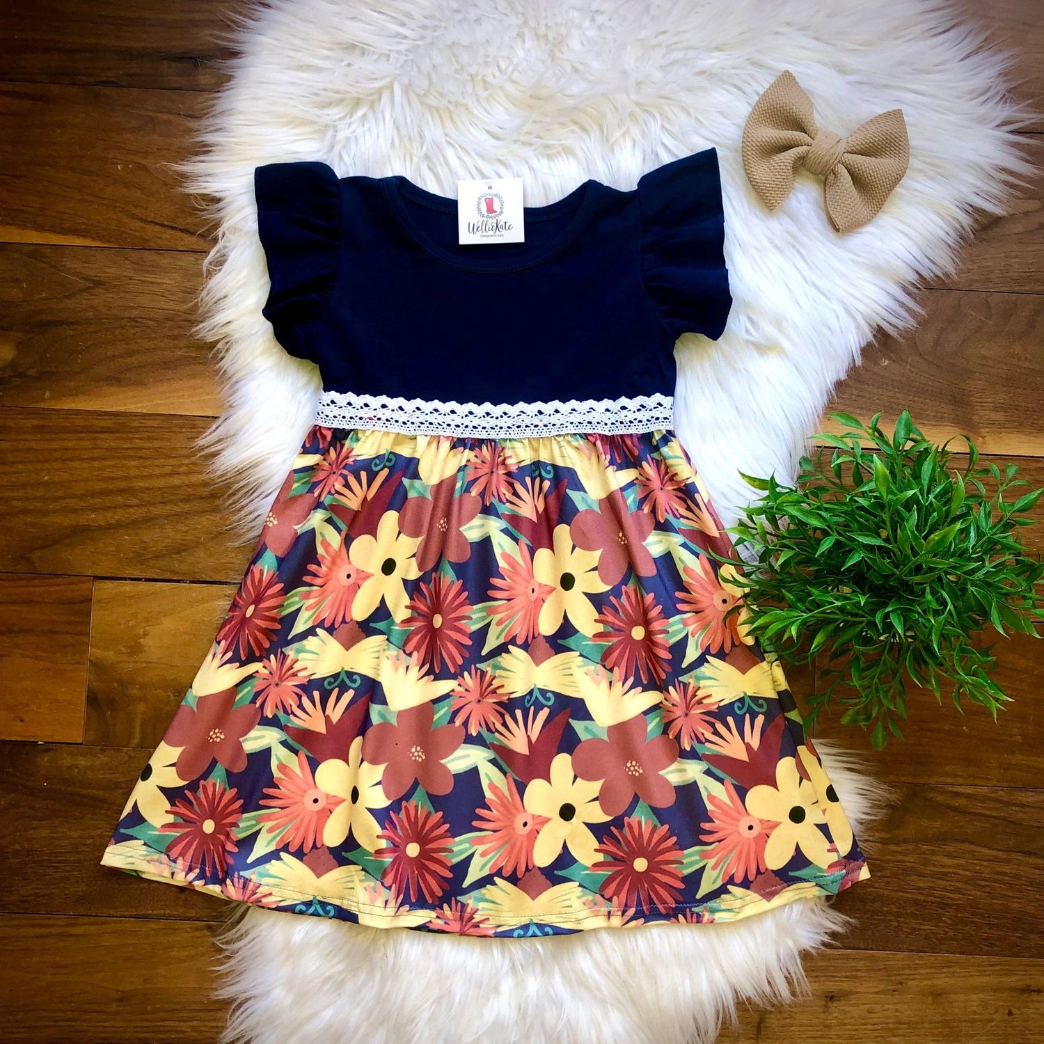 Fab Floral Dress - a Wellie Kate Exclusive