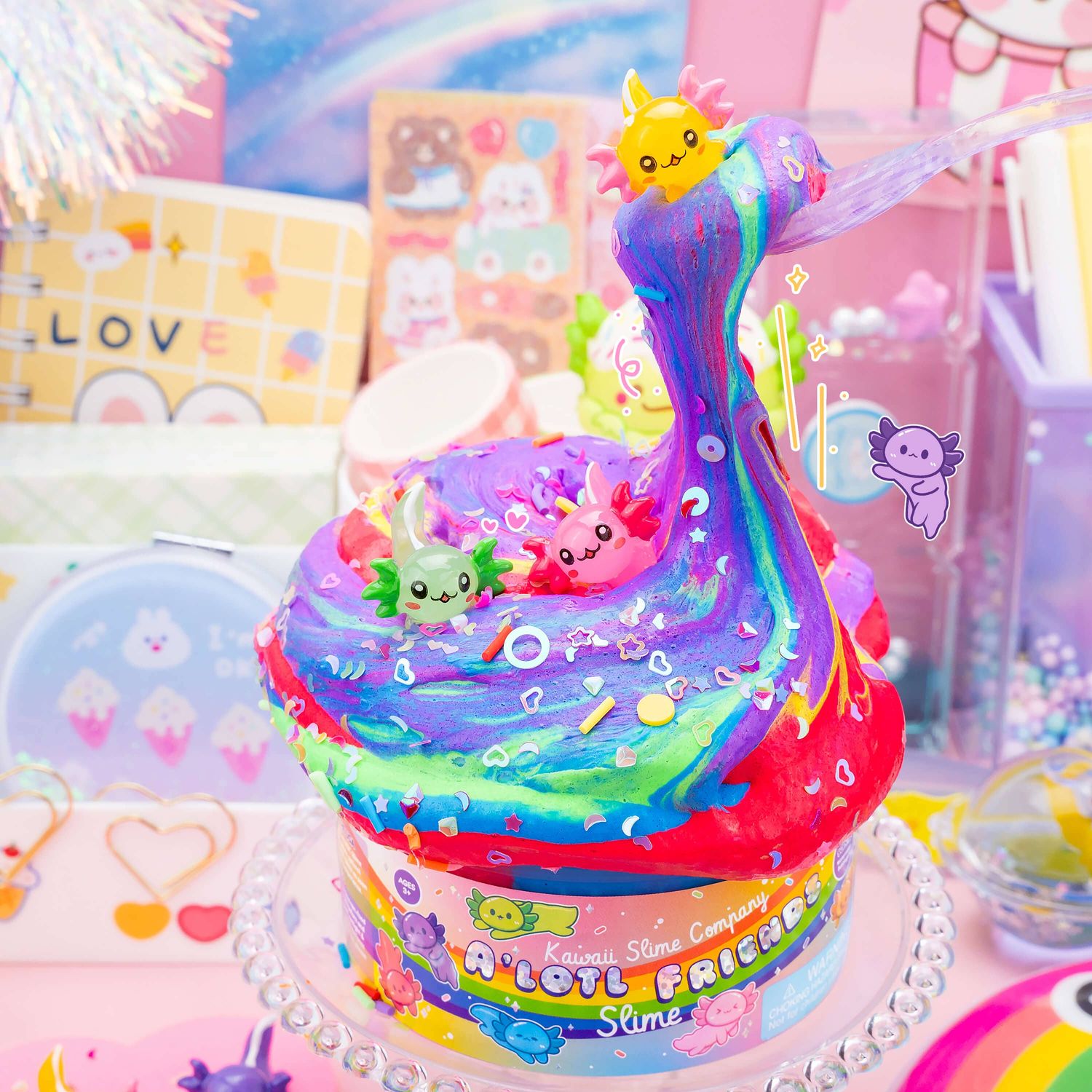 A'lotl Friends Butter Signature Dome™ Slime (4pcs/case)