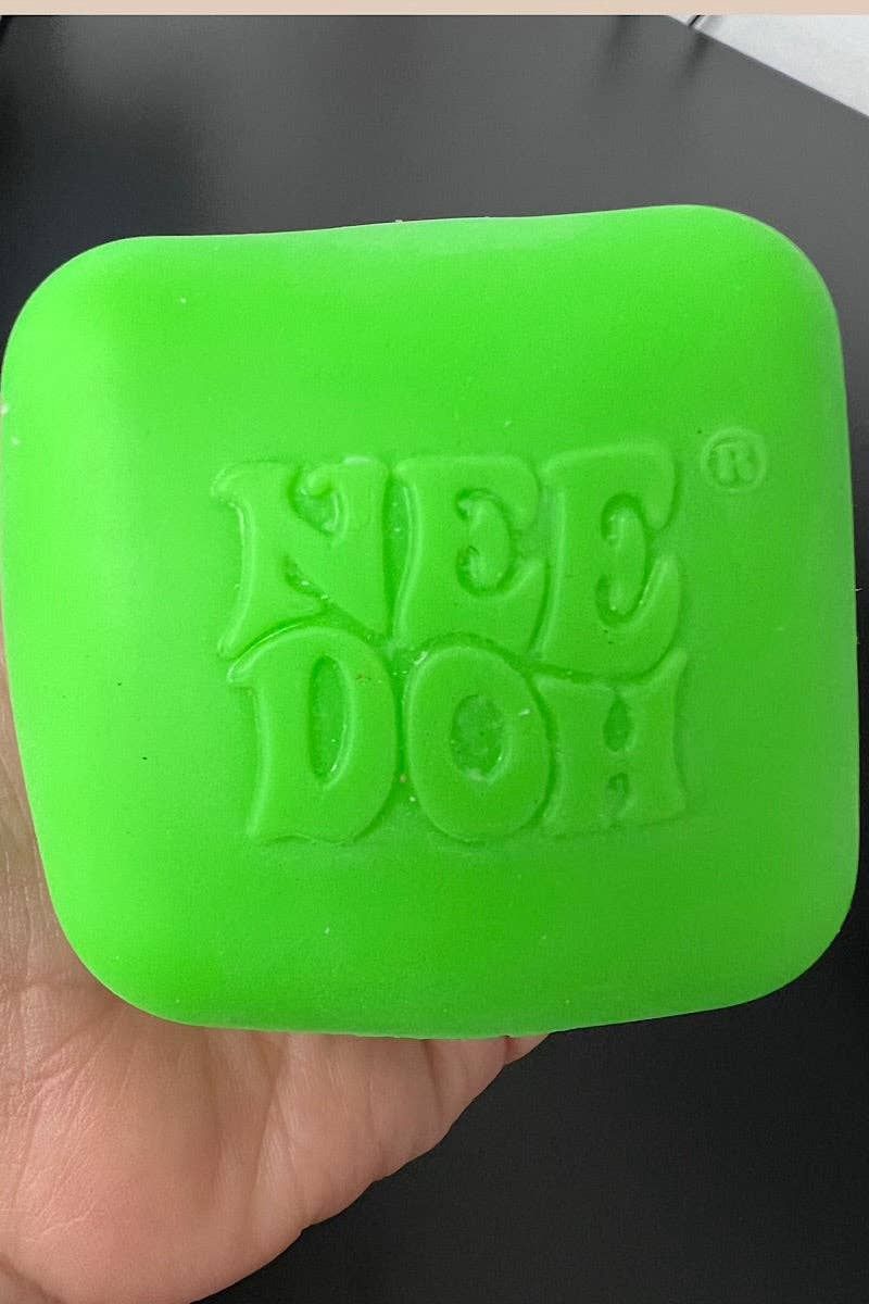 Green Glow in the dark cube! Squishy stress toy. ACG62720 S