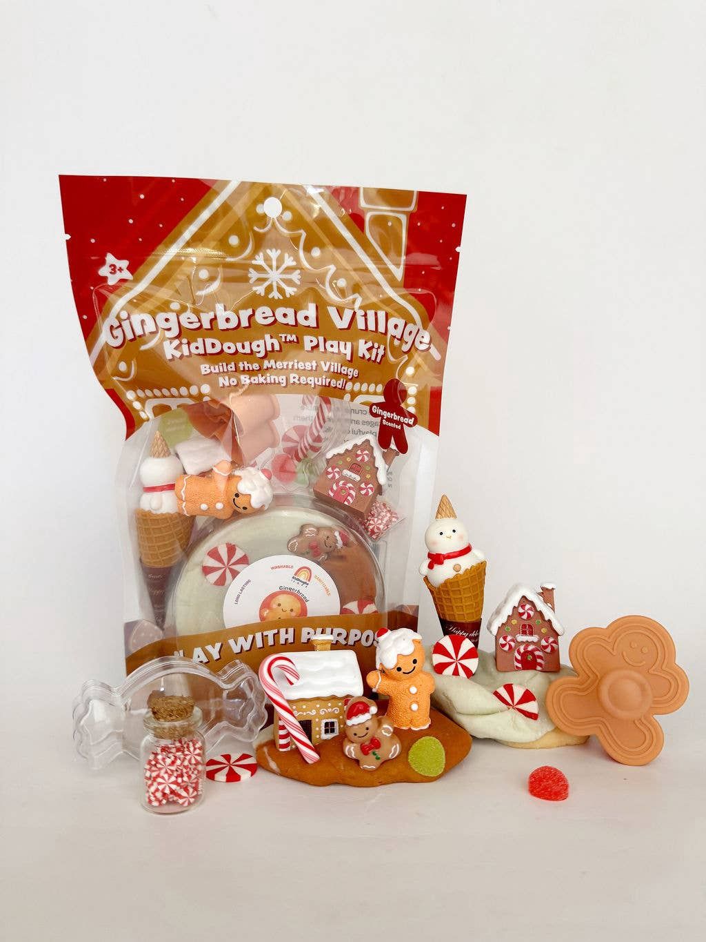 Gingerbread Village KidDough Play Kit