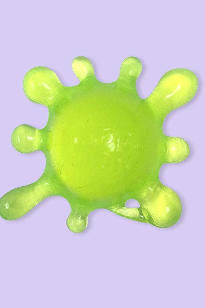 3.25" Splash squishy toy! DU-33, Color: Green