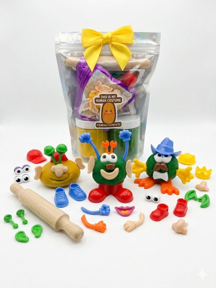 Mini " Mr. Dough-tato" Play Dough Kit