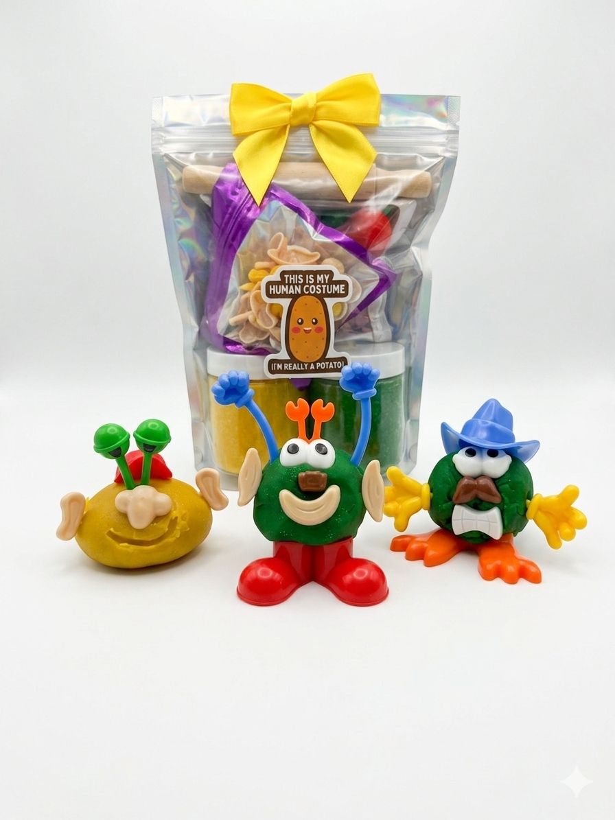Mini " Mr. Dough-tato" Play Dough Kit