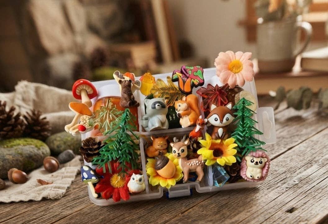 " Woodland Animals" Mid Play Dough Kit
