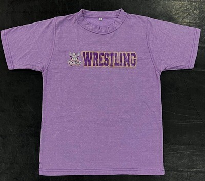 2. T-shirt - Bronze Logo Wrestling $15