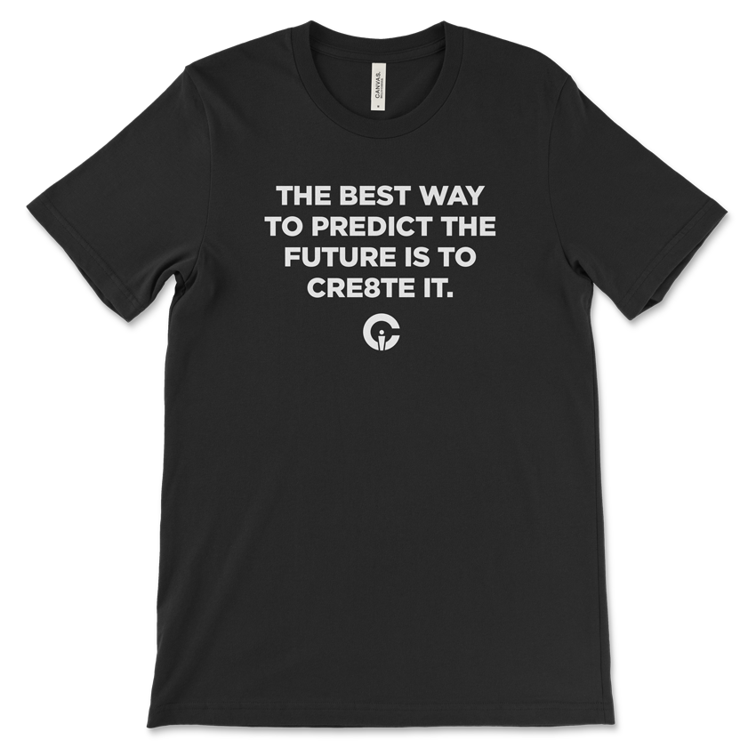 The Future is Yours Tee-Black