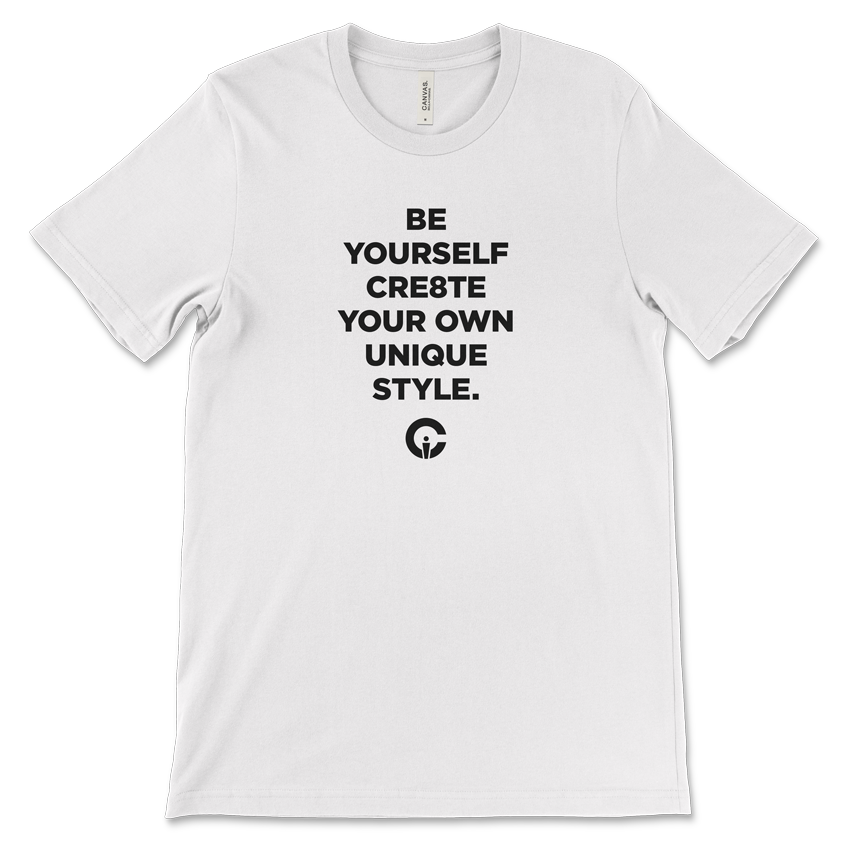 Be Yourself Tee- Black or White