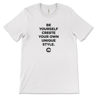 Be Yourself Tee- Black or White