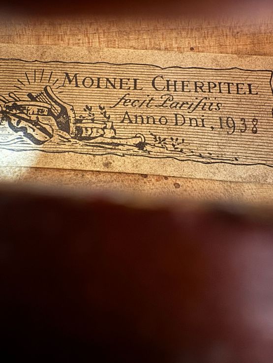 Moinel Cherpitel Violin – Paris, France, 1938 Moinel Cherpitel Violin – Paris, France, 1938