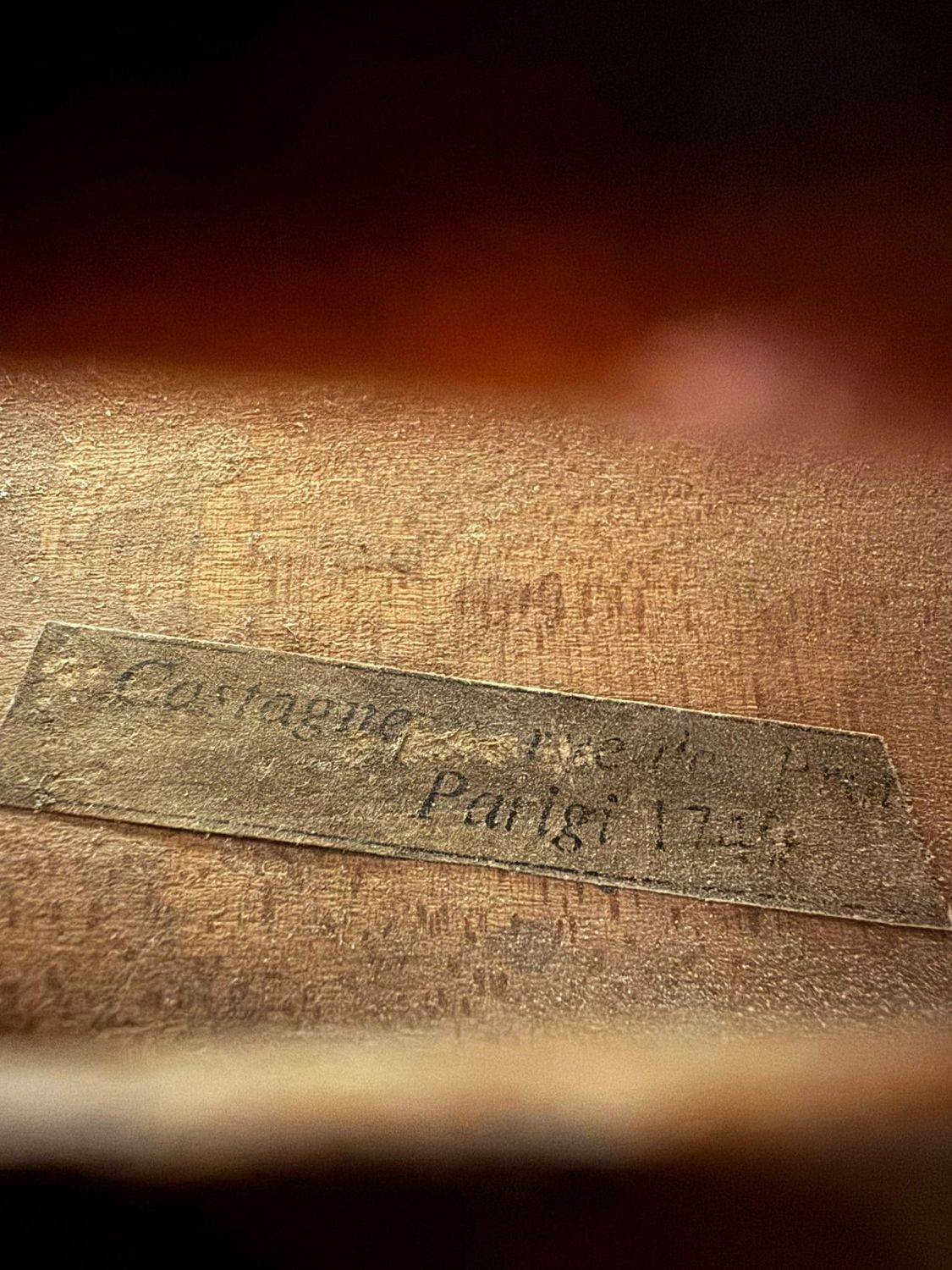 Andrea Castagneri Attributed Violin – Paris, 1749