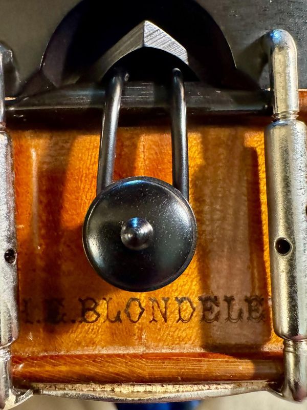 H. E. Blondelet Paris 1924 French Violin – Certified H. E. Blondelet Paris 1924 French Violin – Certified