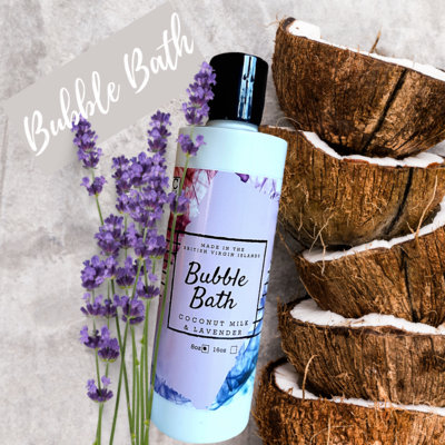 Coconut Milk & Lavender Bubble Bath 8oz